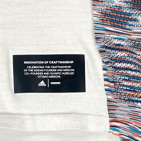 Adidas x Missoni City Runners Unite Running T-Shirt S Grey Athletic Gym Workout - Picture 5 of 15